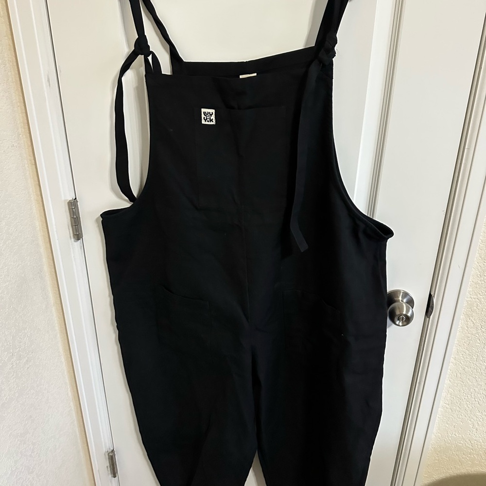 Lucy & Yak Black Dungarees